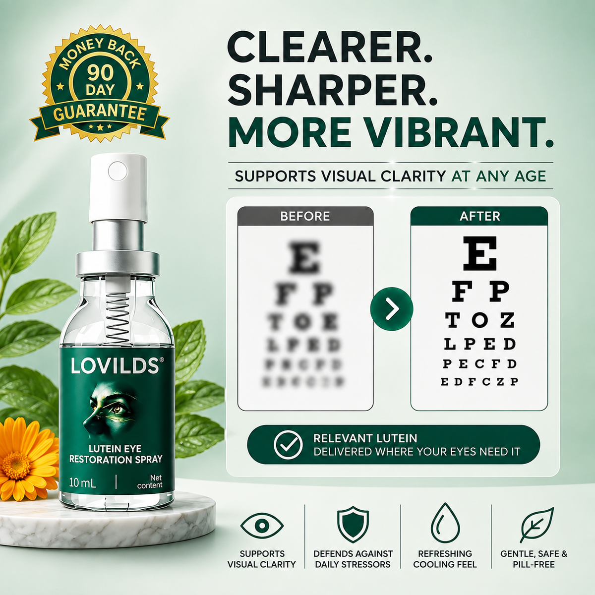 LOVILDS Lutein Eye Spray