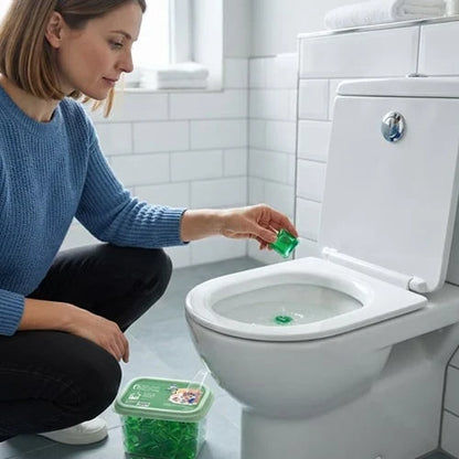 Bio-Enzyme Drain Deodorizer Capsules, 1 Box (30 PCS)